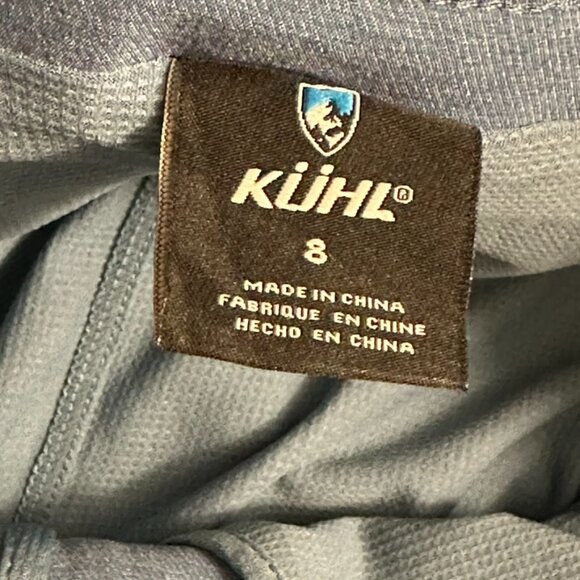 Women's Kuhl Anfib Skort, sz 8, Blue - Picture 4 of 11